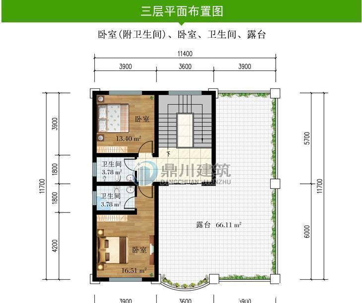施工|5款农村平屋顶别墅，施工简单，农村的师傅都会做