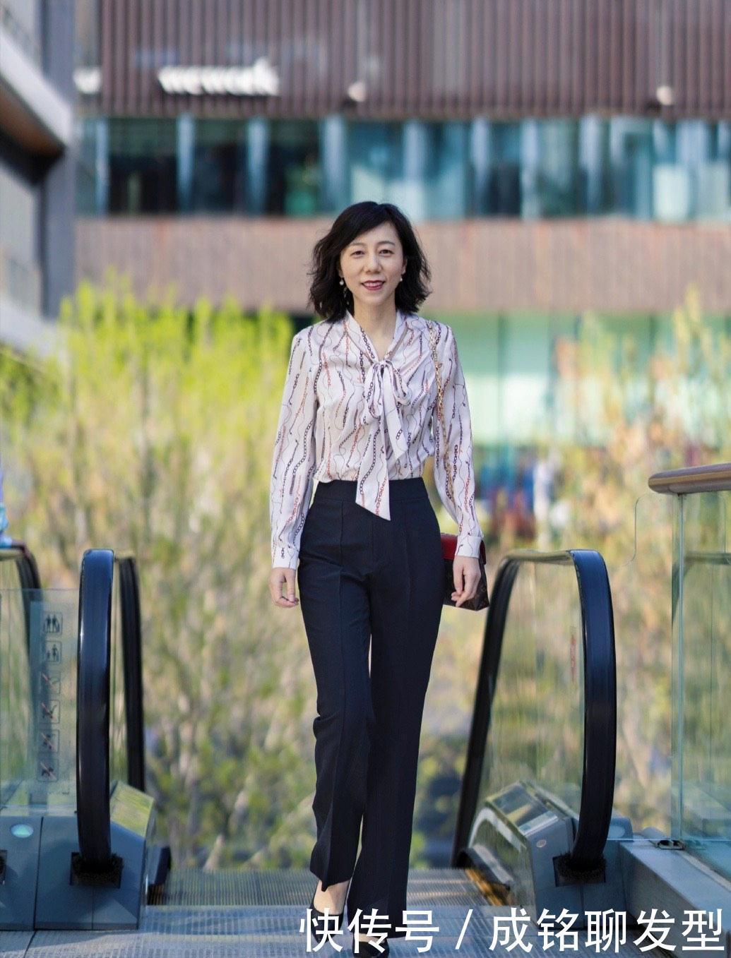 气质|50岁穿搭博主实力出圈，凭借优雅气质与搭配，成为晋升时尚达人