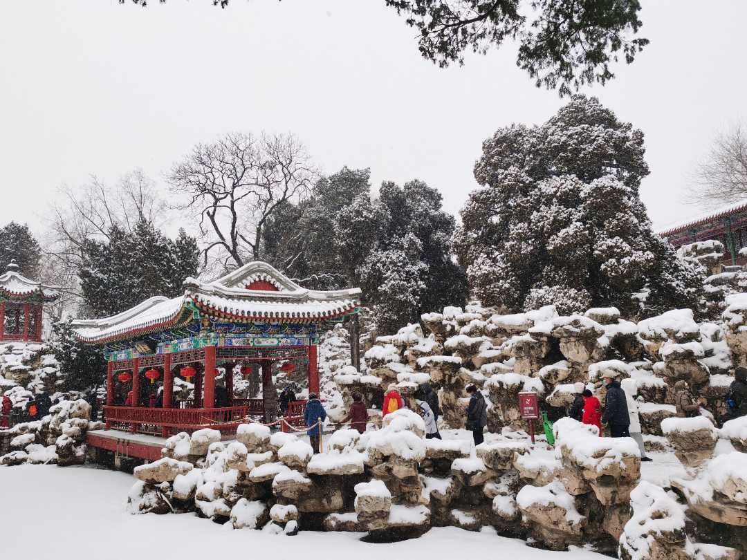 北海公园|银装素裹扮靓双奥之城