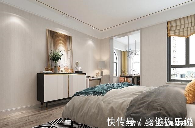 公卫|140平米现代轻奢风格，鞋柜柜体做薄荷绿，一入户就被惊艳到了！