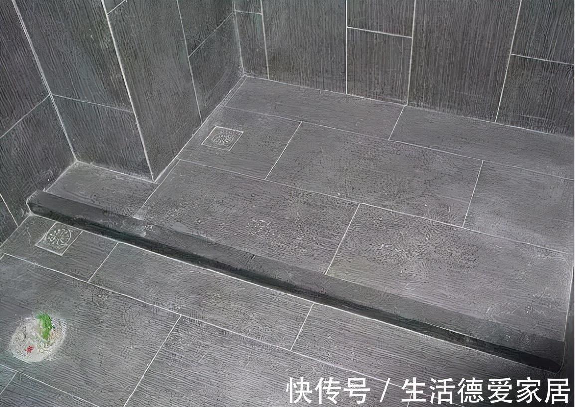 斜坡式|如果觉得斜坡排水慢,尝试这种新的卫生间排水方式,不仅快还防滑