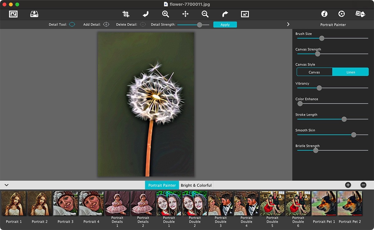 JixiPix Portrait Painter for Mac v1.37 照片转油画效果-下载否