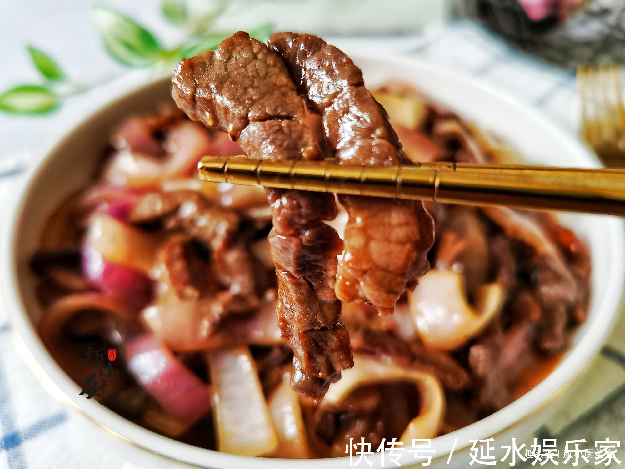 炒牛肉|炒牛肉时,万万不可直接下锅就炒,多加这一步,牛肉鲜嫩更好吃