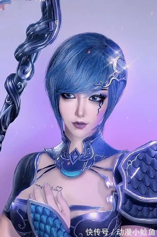 孟依然|斗罗十二美女经典cos!月华比比东超传神,阿银小舞如同动漫原版