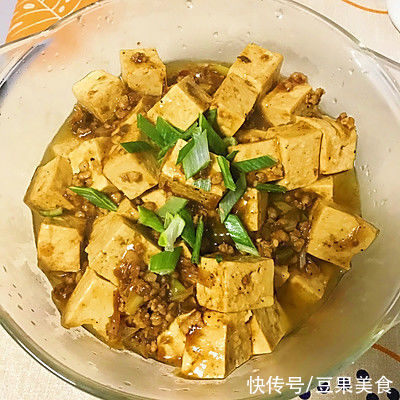 肉末豆腐这么好吃,大饭店的经常这么做,