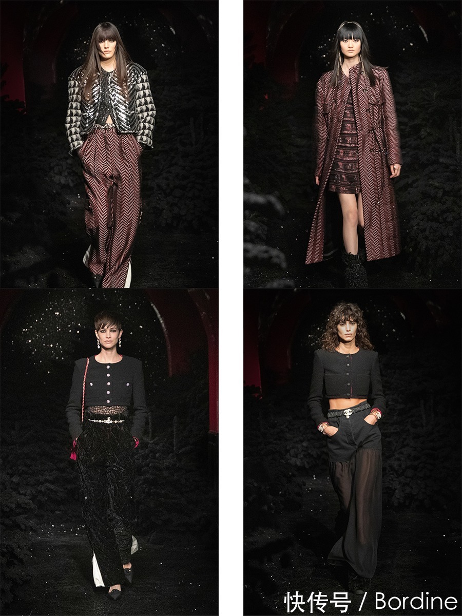 色彩|Chanel 2021秋冬系列，一如既往的优雅如初，色彩偏暗更显高级感