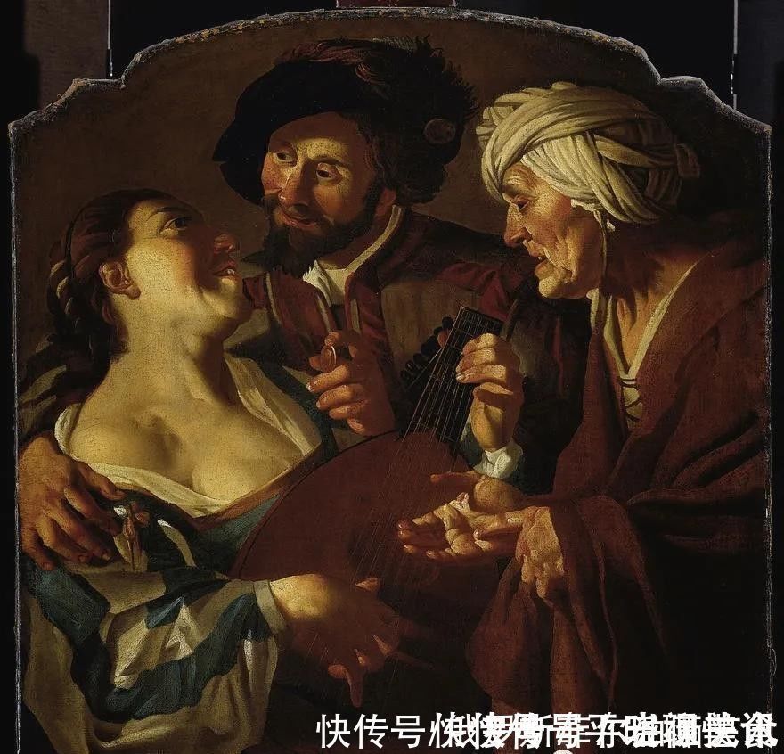 韦克&荷兰画家德里克·凡·巴布伦人物油画作品赏析