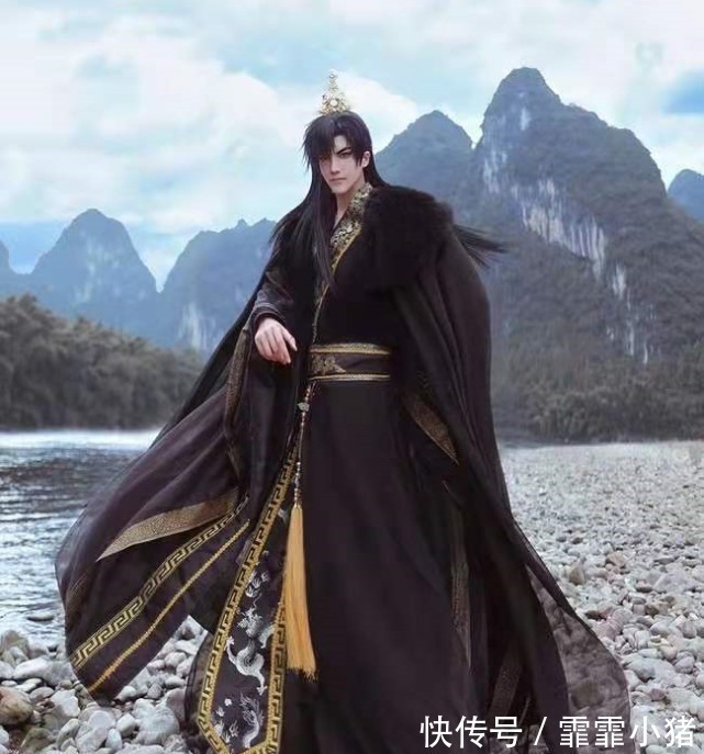 cos|破次元的COS,墨宗师在干活,踏仙君在耍酷,晚宁抱得狗子是谁