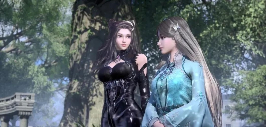 气质|斗罗大陆：原本宁荣荣和朱竹清应该气质截然相反的两人，黑白对比