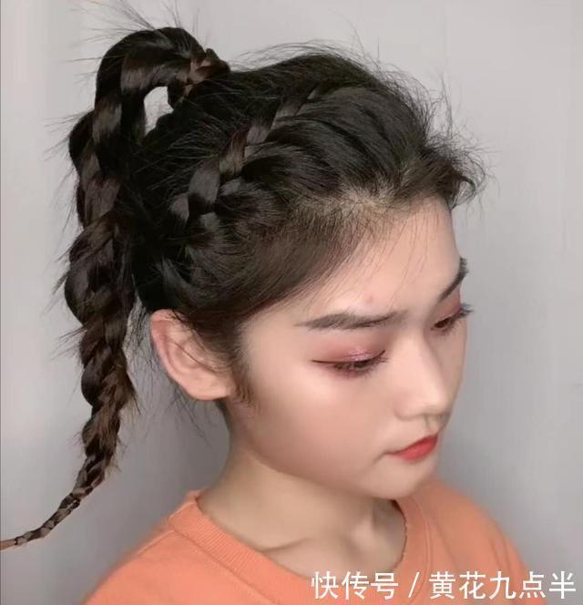 马尾|别再傻傻的只会披发了!学会这几种编发,青春洋溢又独特!