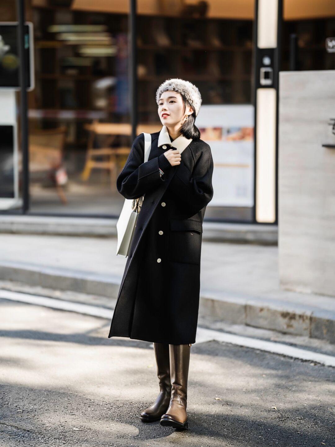 小蛮腰 这些“大衣”穿搭才叫高级,精致干练又有气场,每一套都可照着穿