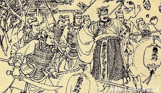 连环画|连环画《兴唐传》之《伍建章骂殿》,人物神态栩栩如生