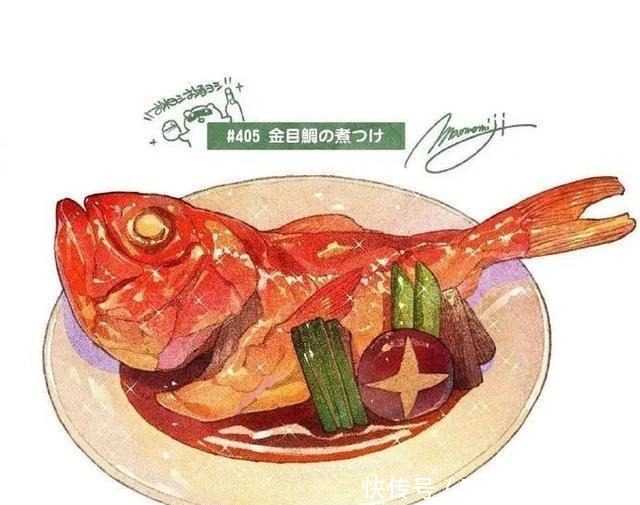 超级诱人的美食插画,透过屏幕都能感觉到它们的美味!