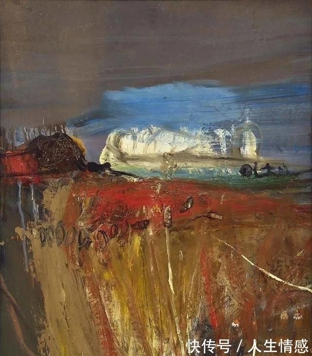 克罗齐#这种表现主义画得真美:英国画家琼·凯瑟琳作品选