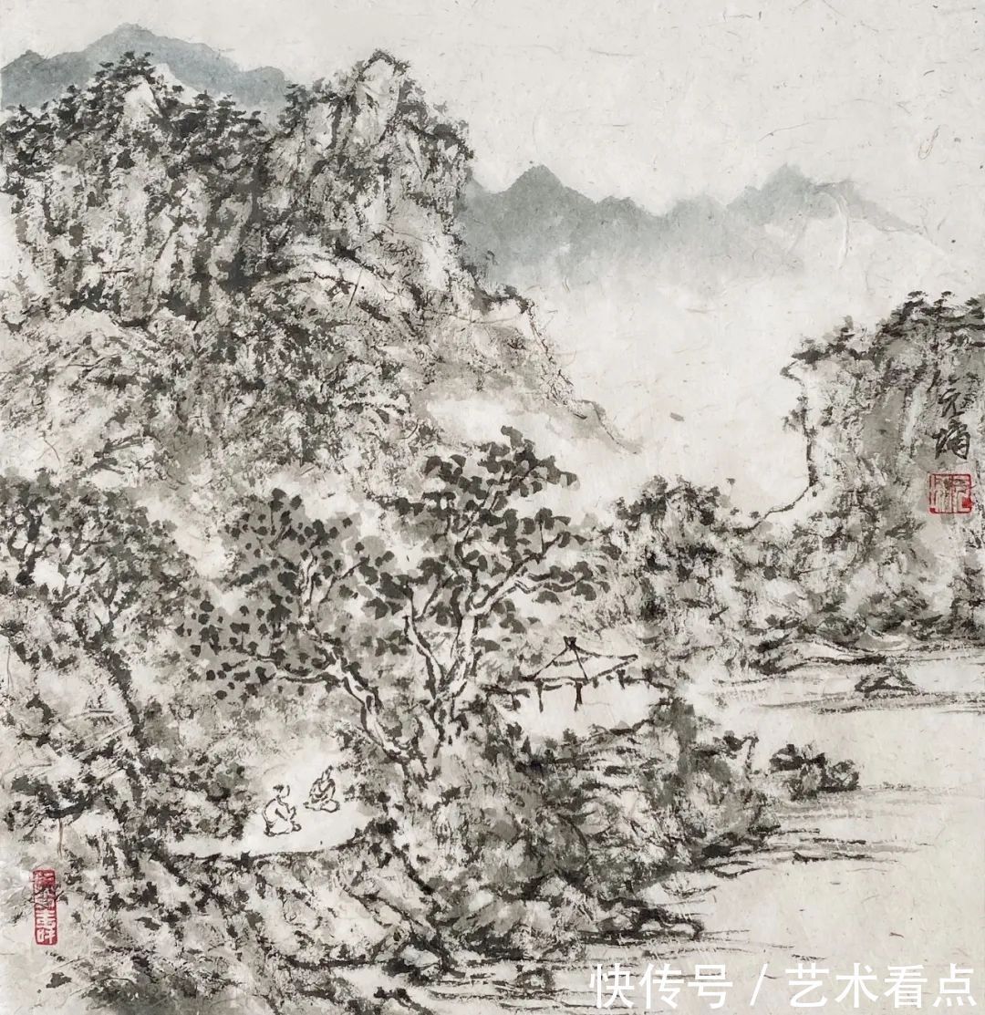 九狮峰$郑健 | 壬寅新春翰墨贺岁——元墉中国画作品网络展