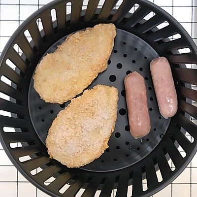 空气炸锅无油低卡炸鸡排绝了