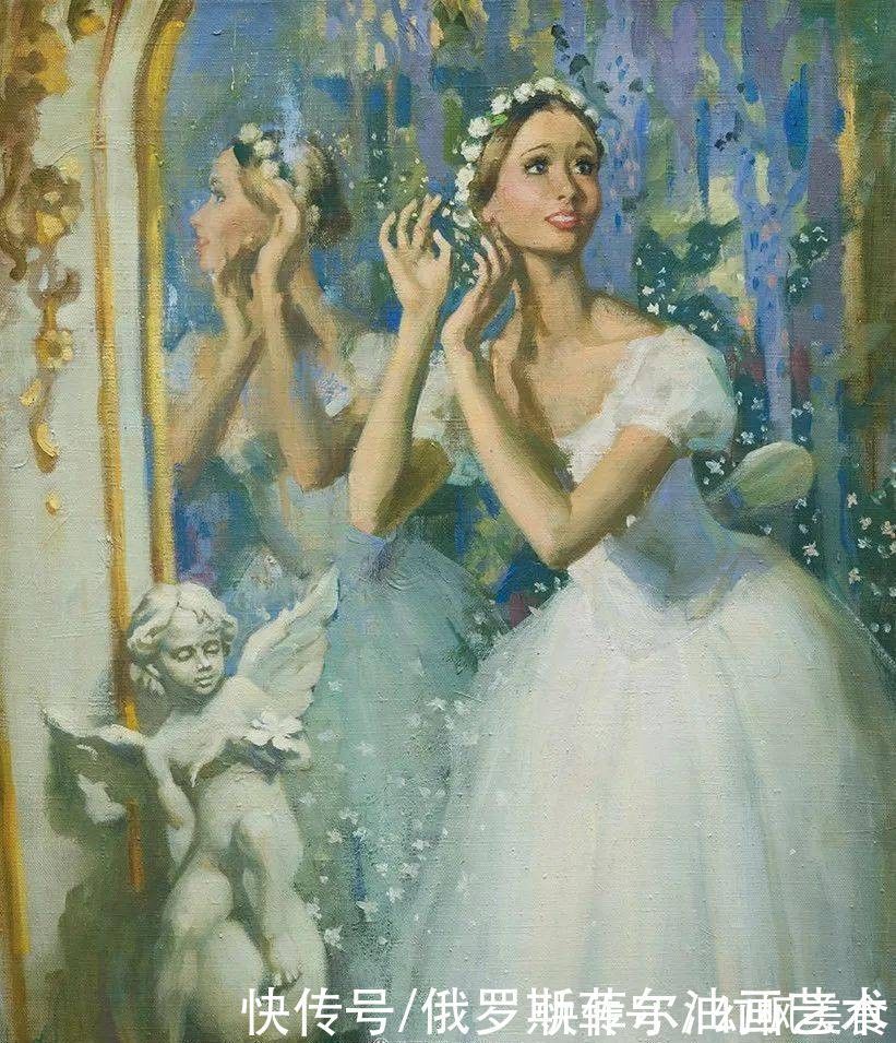 沃斯特雷佐娃!俄罗斯画家阿纳斯塔西娅·沃斯特雷佐娃漂亮油画作品欣赏