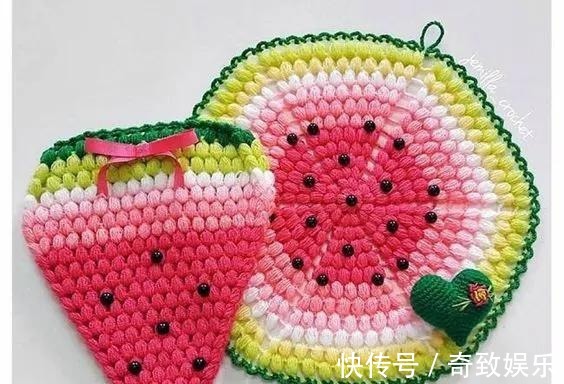 家居|一种针法便钩了这么多家居好物,瞬间让你爱上钩针编织!附教程