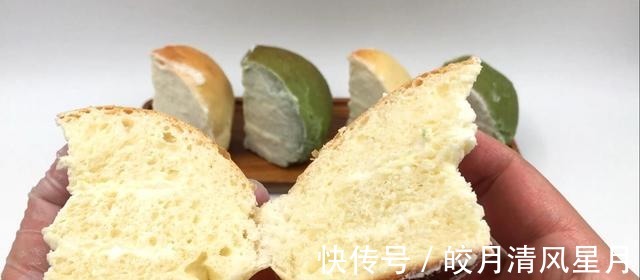 网红牛奶乳酪包,松软甜蜜,口感香醇,制作简单,超级好吃!