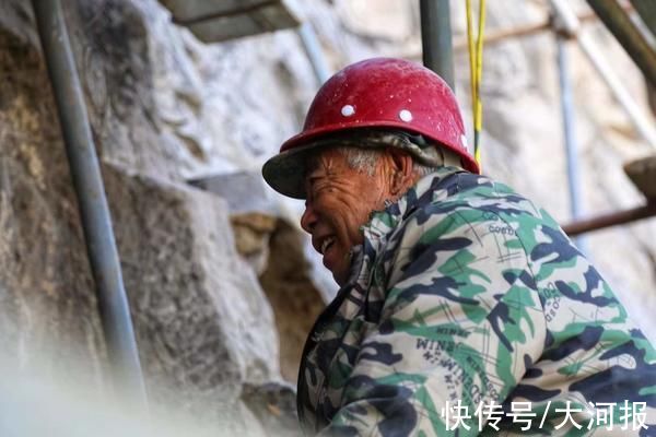 刘建设&河南洛阳：66岁老石匠龙门石窟修大佛，50年前曾参与奉先寺修复