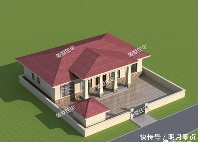 平面|给父母建养老房,只服一层别墅,这5栋父母的最爱