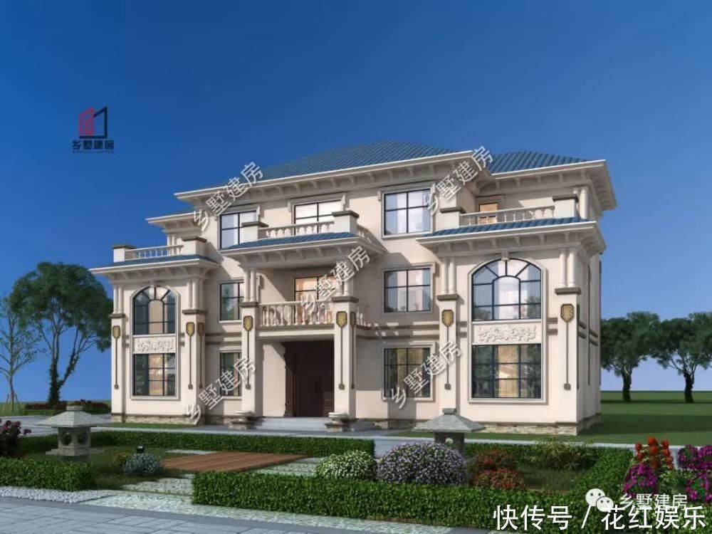 起居厅|农村建房还需要纠结么，选择自己喜欢的图纸，盖起来就完事儿