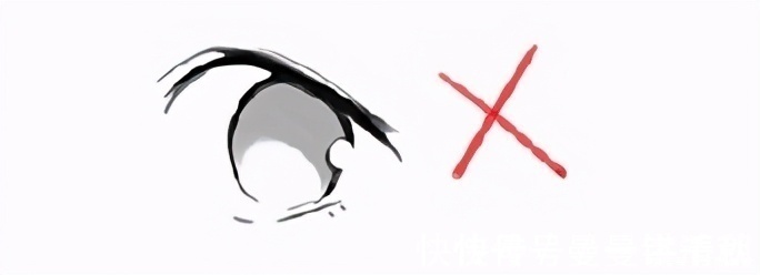 虹膜&板绘眼睛怎么画都难看?2种常见的人物眼睛错误画法!