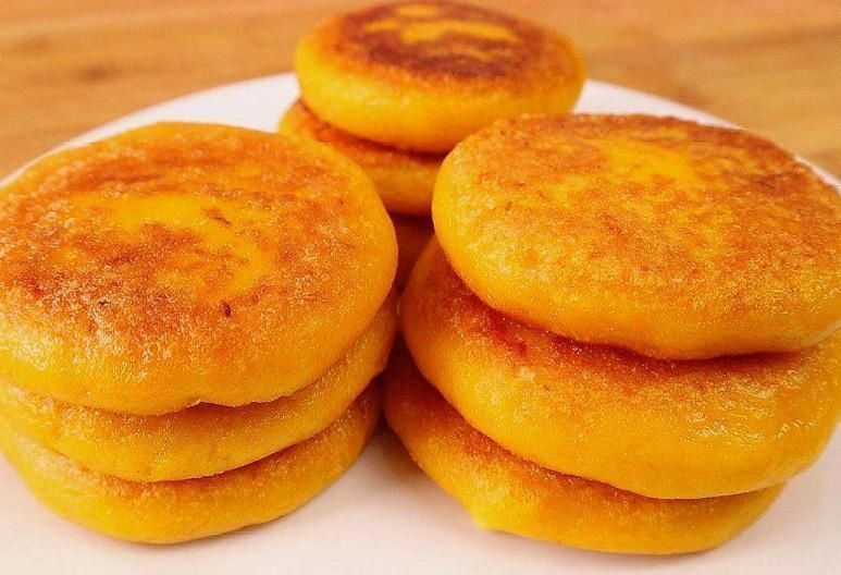 粘米粉|做南瓜饼,外行才只用糯米粉多加2样,外酥里嫩真好吃