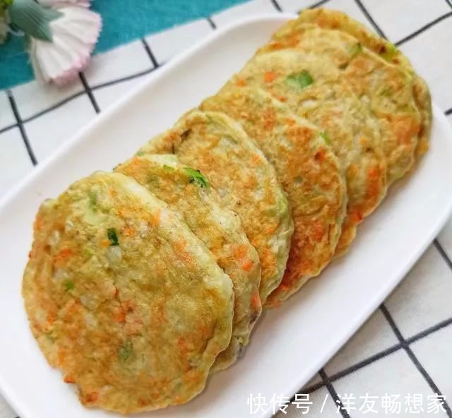 山药鸡蛋饼|一根山药，2个鸡蛋，简单一做，比面包还香，再挑食的孩子也爱吃！