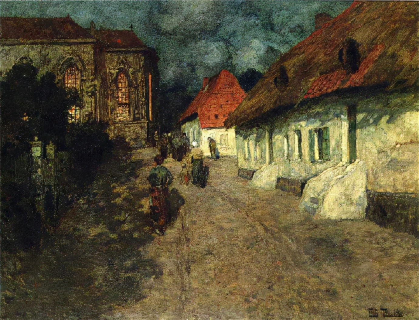 艺术学院！现实主义和印象派画家弗里茨的油画作品欣赏