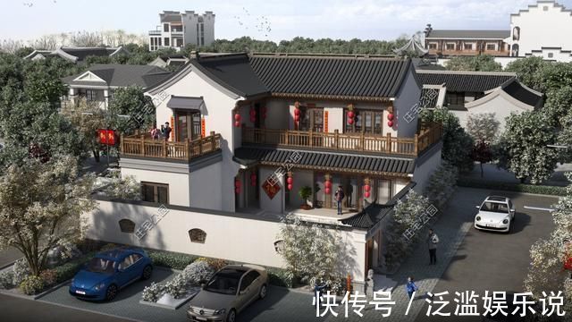 自建|农村建房就该是中式,6套适合老百姓自建的中式合院,秒杀洋别墅