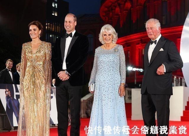 戴安娜 凯特也开始大胆,穿起艳丽的裤装和金色礼服,走起她婆婆的路线!