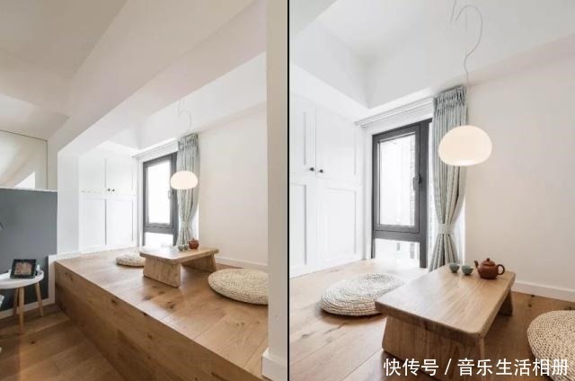 地台|60㎡小户型，地台抬高50公分后收纳能力绝了，整体效果极佳！