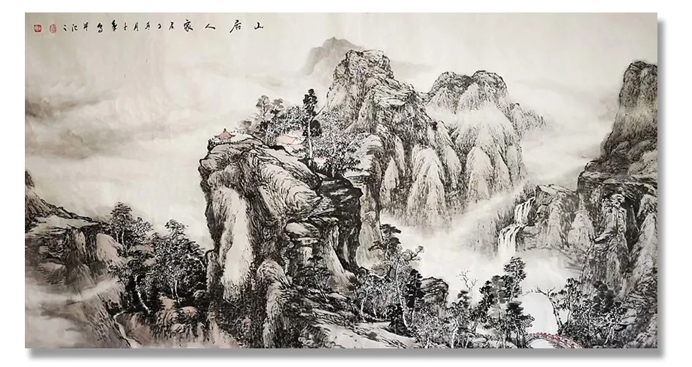 邀请展|「李士军」｜丹青追梦 水墨本色-中国当代书画名家个人云展览