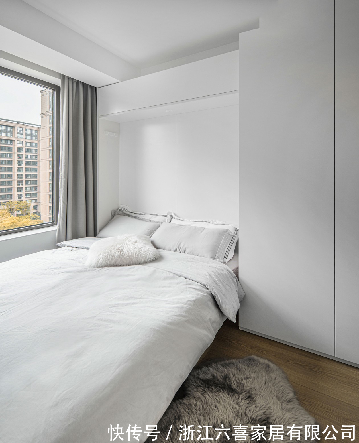 墨菲床|全隐形收纳惊艳整个小区,精细化改造的 82㎡ 精装房住着有多爽?