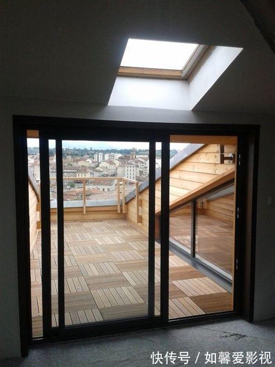 斜坡|阁楼斜坡难利用?看我朋友多艺高人胆大,室内室外打通白得一露台