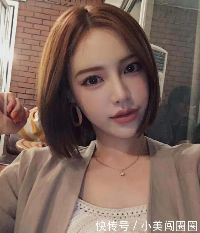 空气刘海|越随性越好看,9款时髦又高级的短发,优雅与精致让你赚足回头率