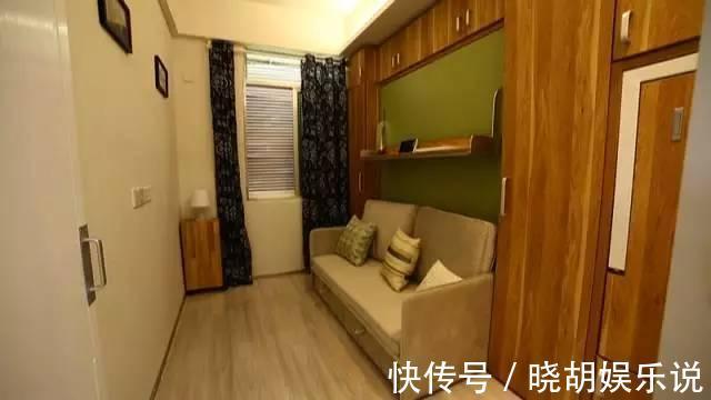 卧室|一家7口挤55㎡,四胞胎孩子挤一床,设计师爆改成小别墅
