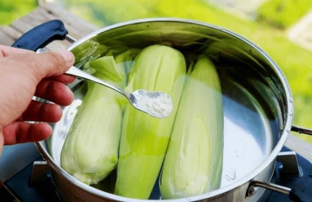 比买|煮玉米时,只放清水就错了,多加一点“它”,鲜甜软糯,比买的香