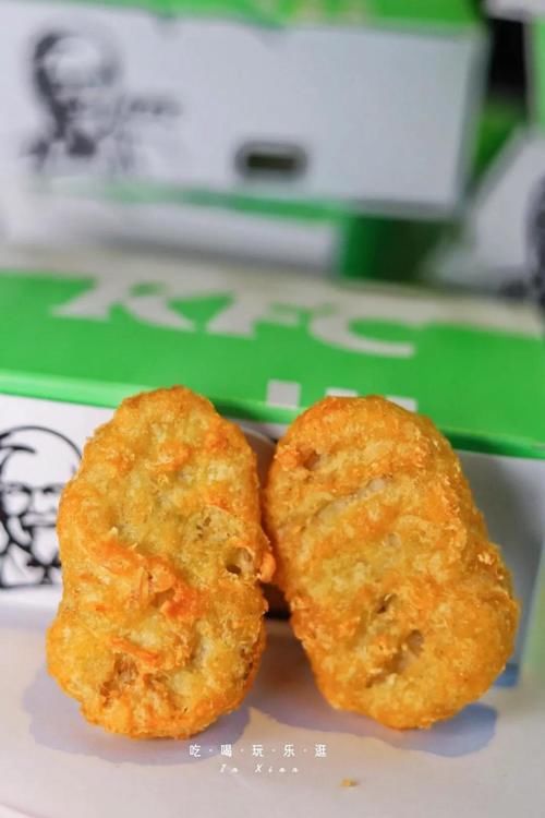  肯德基|肯德基变绿了！！！新品没有肉？？？