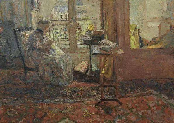 油画!法国纳比派代表画家-维亚?尔·爱德华油画