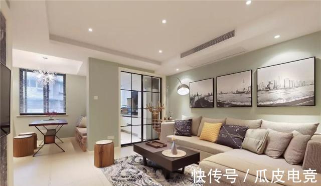两居室|80㎡两居室,全屋色调太舒服了,装修得这么美,谁还嫌弃房龄老