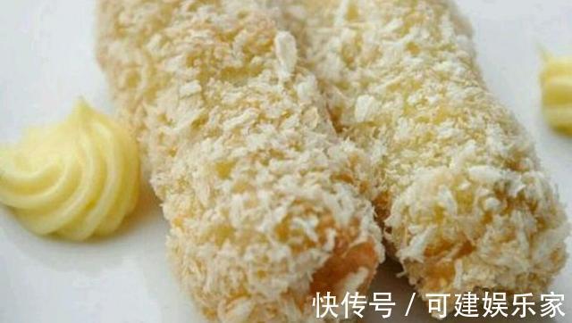 香蕉|香蕉别总生吃了,做成简单的小甜品,外酥里嫩,大人小孩都爱吃
