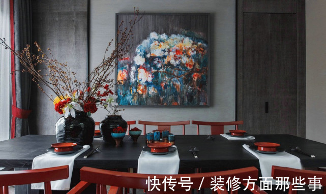 中国传统文化|89平现代风三居室，捕获繁华绚烂中的一片宁静祥和