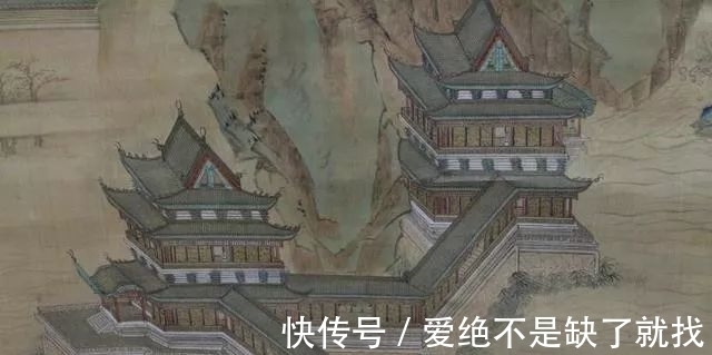 l论清代山水楼阁界画,还看袁江“绿野堂图”