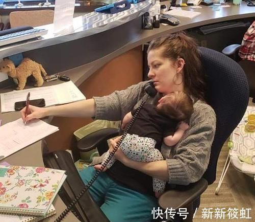 感叹|“厂花妈妈”带娃上班引热议,网友看后感叹你努力的模样真美