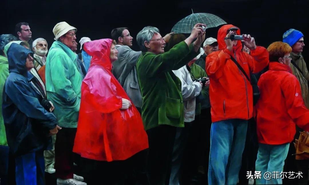 安妮·罗达!法国画家安妮·罗达超高清、超写实人物油画作品欣赏