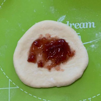 迷倒全家的果酱花朵面包，真心好吃