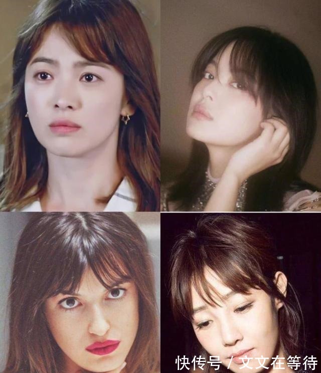 鹅蛋脸 好看的刘海发型!