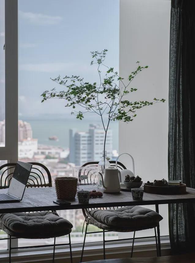 餐厨区|110㎡三居,非传统客厅、超舒适餐厨区、绝美阳台,还偷出一间房